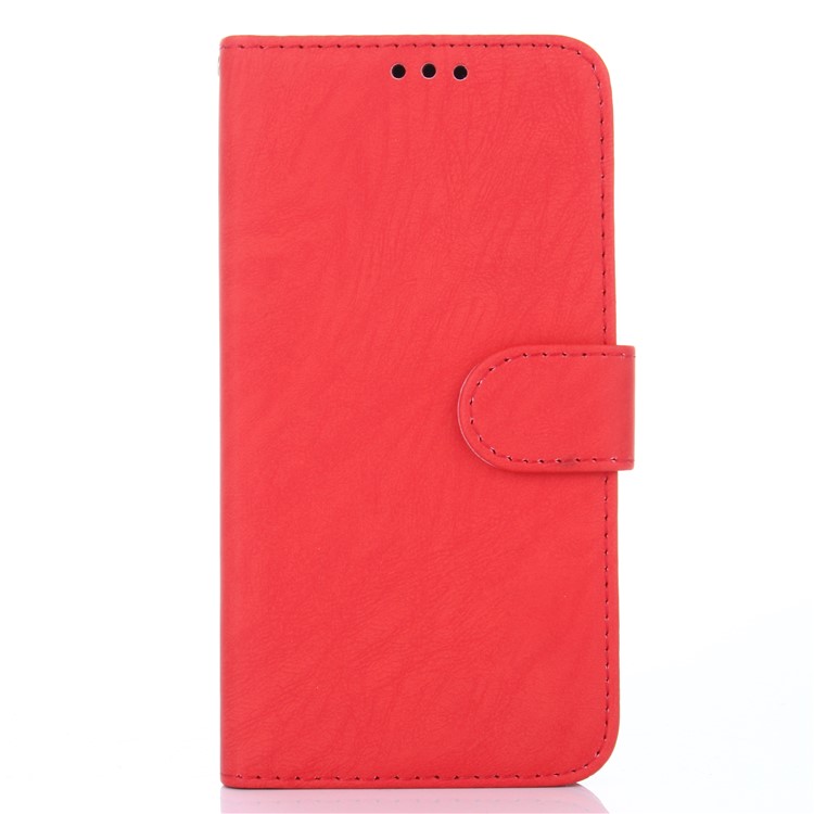 Detachable 2-in-1 Leather Wallet Cover + TPU Back Case for Samsung Galaxy S8 SM-G950 - Red-1