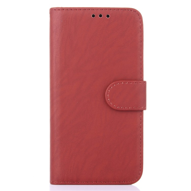 Detachable 2-in-1 Leather Wallet Cover + TPU Mobile Shell for Samsung Galaxy S8 SM-G950 - Brown-1