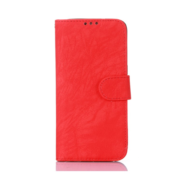 Detachable 2-in-1 Leather Wallet Cover + TPU Protective Case Shell for Samsung Galaxy S7 edge SM-G935 - Red-1