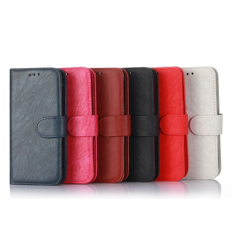 Detachable 2-in-1 Leather Wallet Cover Shell + TPU Back Case for Samsung Galaxy S7 G930 - Blue-11