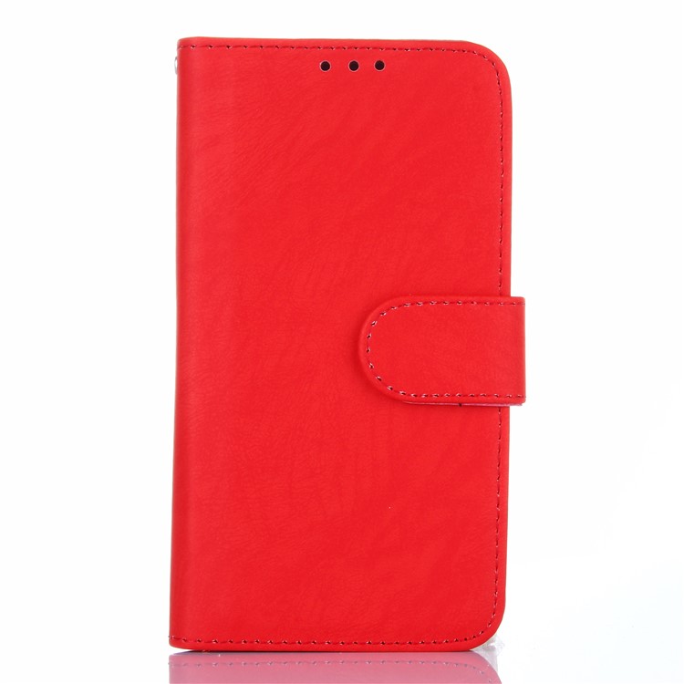 Detachable 2-in-1 PU Leather Wallet Cover + TPU Back Cover for Samsung Galaxy S5 SM-G900 - Red-1