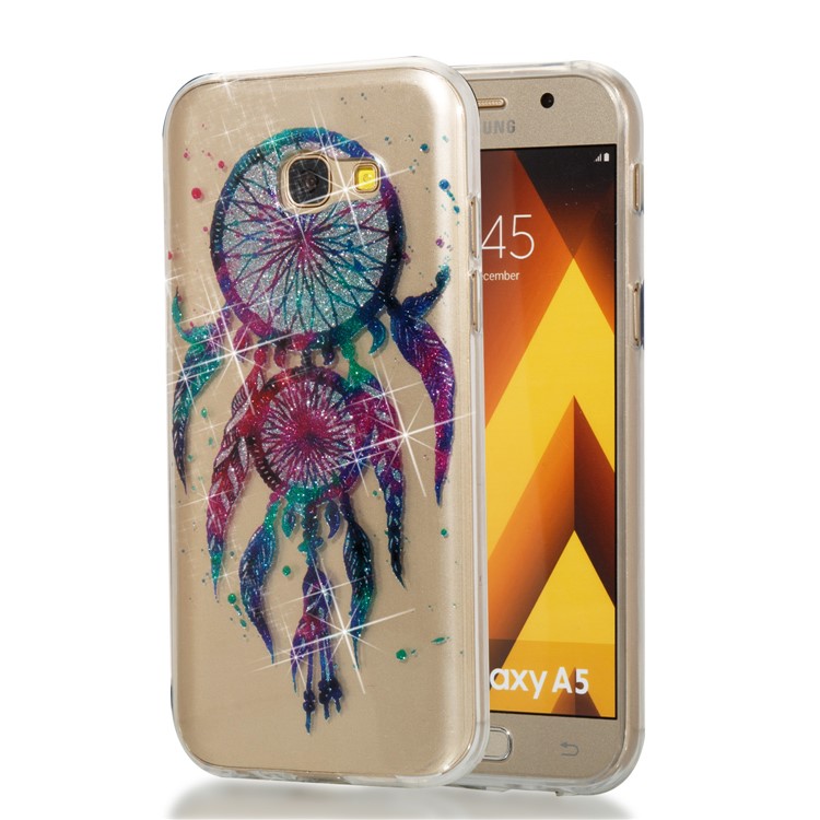 Glitter Powder IMD TPU Back Phone Shell for Samsung Galaxy A5 (2017) - Dream Catcher-1