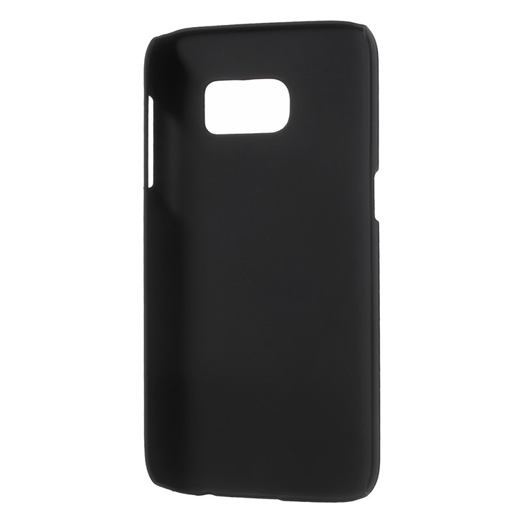 Rubberized Hard Plastic Case for Samsung Galaxy S7 - Black-3