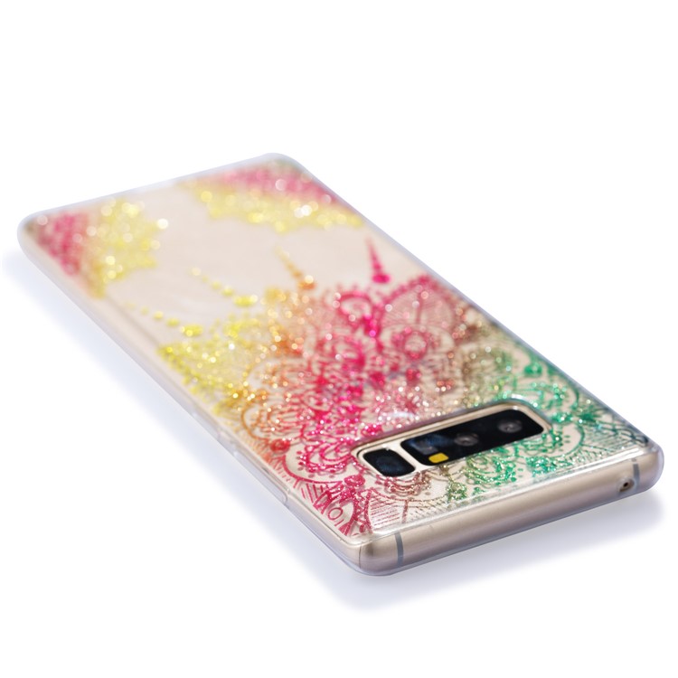 IMD Glitter Powder TPU Back Cover for Samsung Galaxy Note 8 SM-N950 - Mandala-9