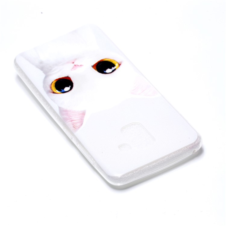 Pattern Printing TPU Cover for Samsung Samsung Galaxy A8 (2018) - Cat Pattern-4