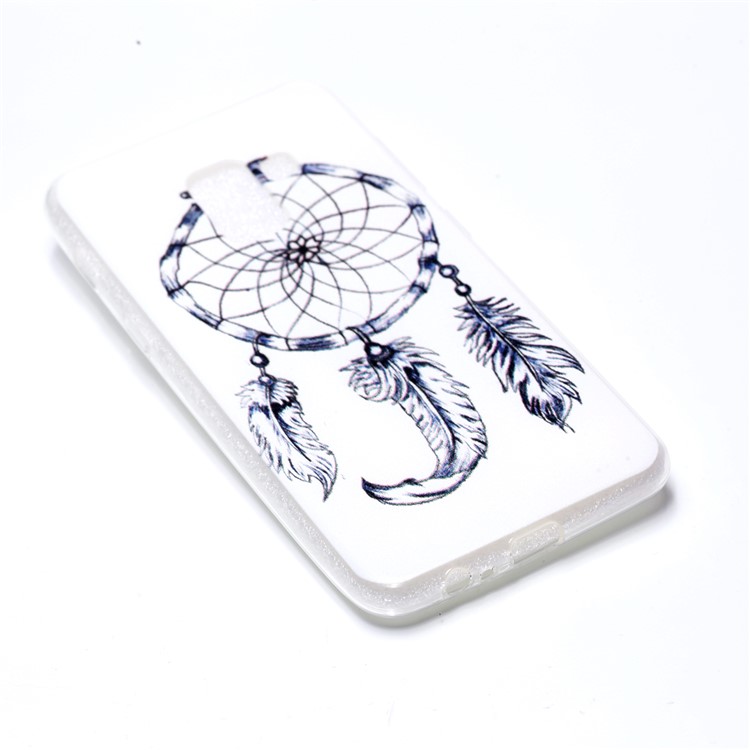 Pattern Printing TPU Back Case for Samsung Samsung Galaxy A8 (2018) - Dream Catcher-3