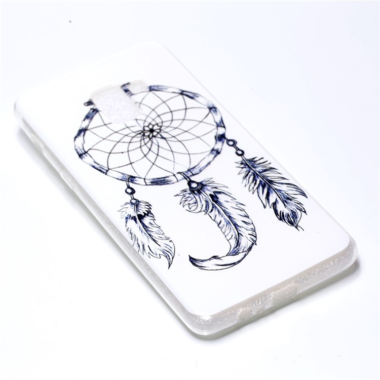 Pattern Printing Soft TPU Phone Case for Samsung Galaxy A8+ (2018) - Dream Catcher-3