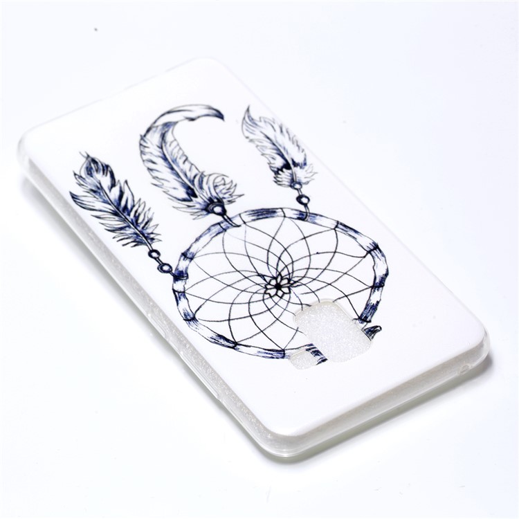 Pattern Printing Soft TPU Phone Case for Samsung Galaxy A8+ (2018) - Dream Catcher-4