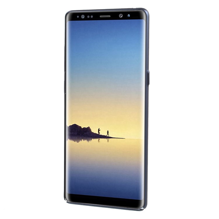 Hollow Mesh Hard Plastic Mobile Cover for Samsung Galaxy Note 8 N950 - Dark Blue-2