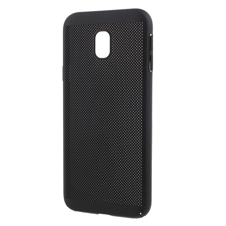 Hollow Mesh Heat Dissipation PC Cover for Samsung Galaxy J3 (2017) EU Version / Samsung Galaxy J3 Pro (2017) - Black-2