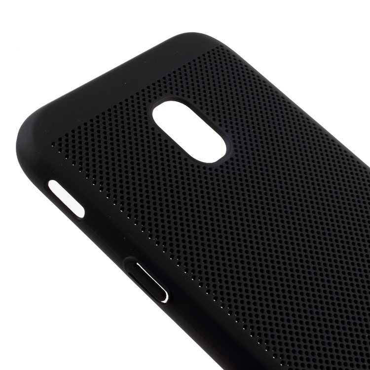 Hollow Mesh Heat Dissipation PC Cover for Samsung Galaxy J3 (2017) EU Version / Samsung Galaxy J3 Pro (2017) - Black-4