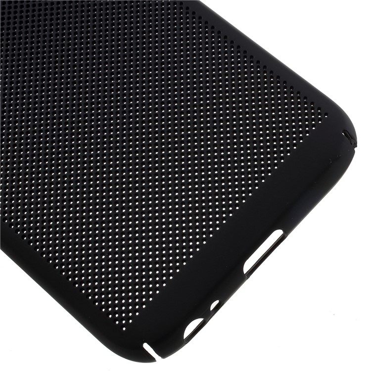 Hollow Mesh Heat Dissipation PC Cover for Samsung Galaxy J3 (2017) EU Version / Samsung Galaxy J3 Pro (2017) - Black-5