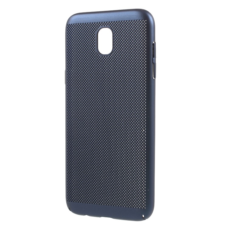 Hollow Mesh Hard Protective Case for Samsung Galaxy J7 Pro (2017) / J7 (2017) EU Version - Dark Blue-2
