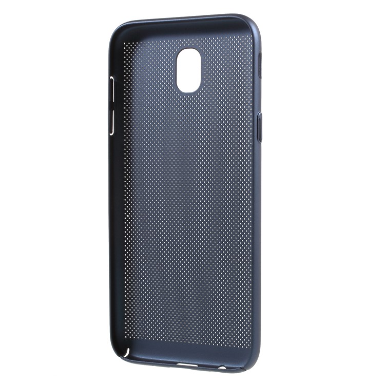 Hollow Mesh Hard Protective Case for Samsung Galaxy J7 Pro (2017) / J7 (2017) EU Version - Dark Blue-3