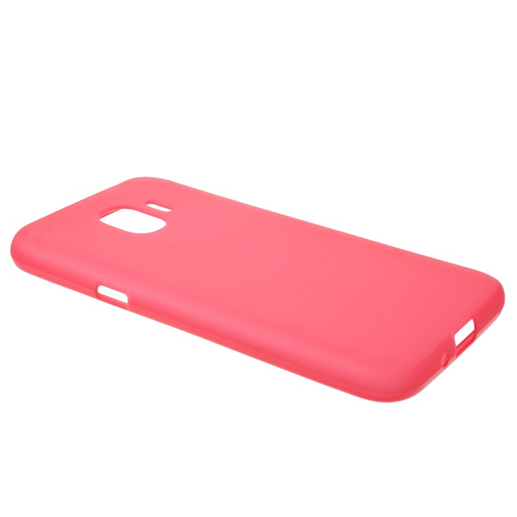 Double-sided Matte TPU Shell for Samsung Galaxy J2 Pro 2018 - Red-2