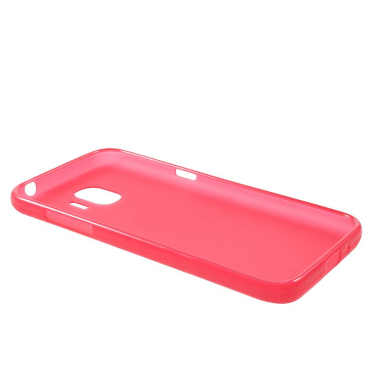 Double-sided Matte TPU Shell for Samsung Galaxy J2 Pro 2018 - Red-3