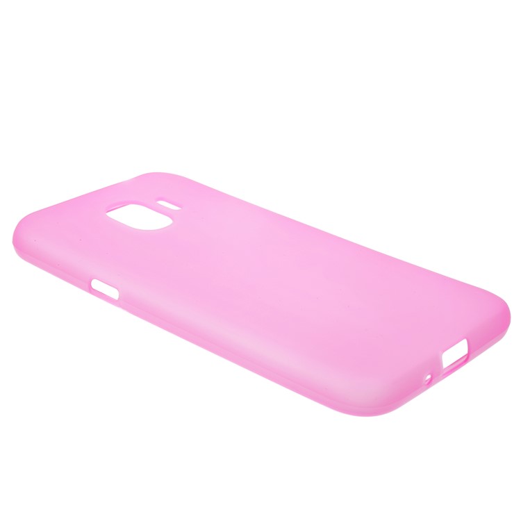 Double-sided Matte TPU Casing for Samsung Galaxy J2 Pro 2018 - Rose-3