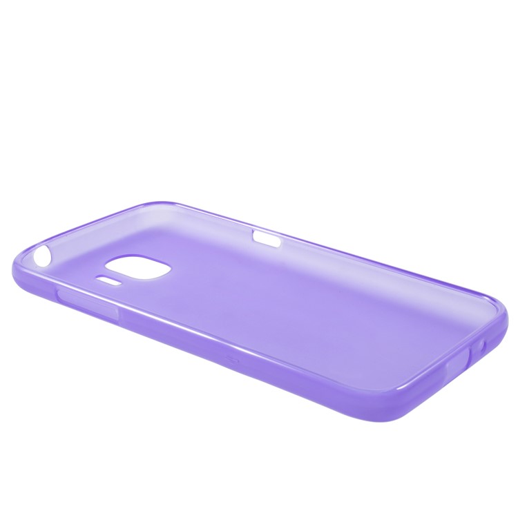 Double-sided Matte TPU Cell Phone Case for Samsung Galaxy J2 Pro 2018 - Purple-3