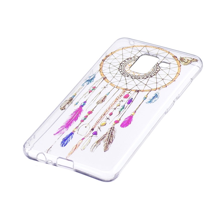 Pattern Printing TPU Case for Samsung Galaxy A8 (2018) - Dream Catcher-2