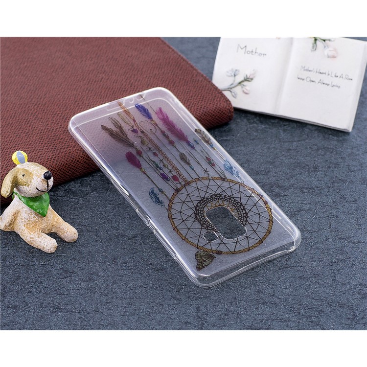 Pattern Printing TPU Case for Samsung Galaxy A8 (2018) - Dream Catcher-5