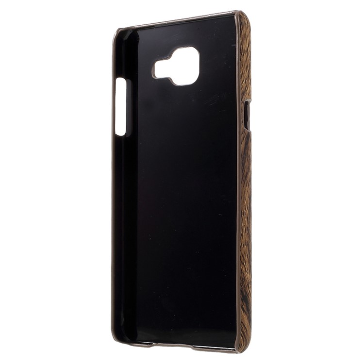 Wood PU Leather Skin Hard Case for Samsung Galaxy A5 SM-A510F (2016)-2