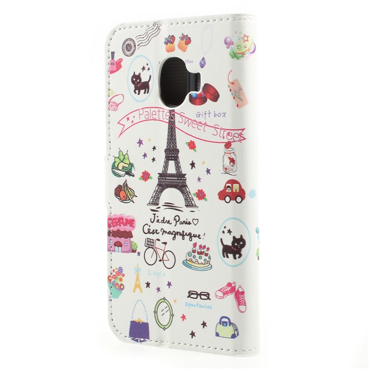For Samsung Galaxy J2 Pro 2018 Wallet PU Leather Stand Mobile Phone Protection Case - Palettes Sweet Street-2