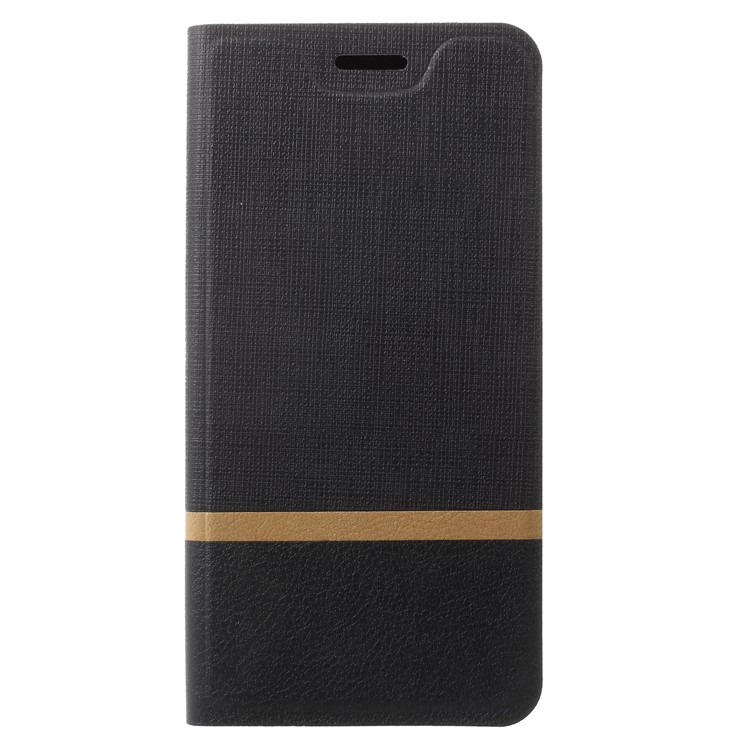 Cross Pattern Leather Card Holder Phone Case (Built-in Steel Sheet) for Samsung Galaxy S9 - Black-3