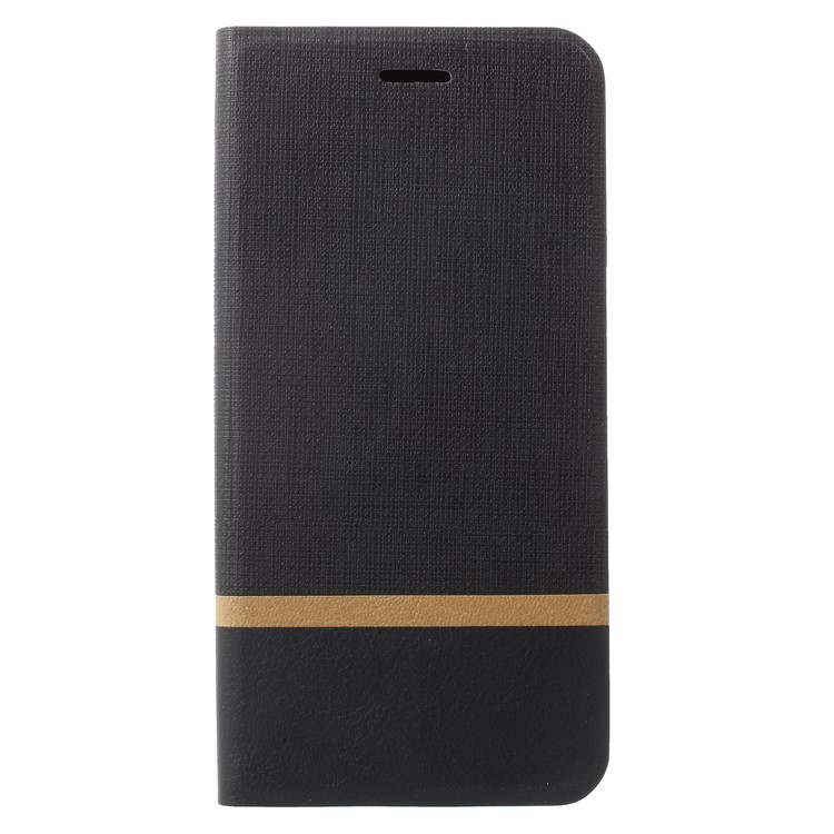 Cross Pattern Leather Card Holder Phone Case (Built-in Steel Sheet) for Samsung Galaxy S9 Plus G965 - Black-3
