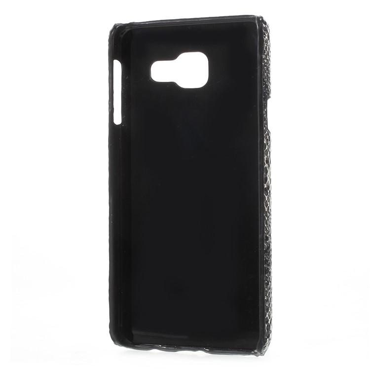 Snake Texture PU Leather Skin Hard Cover for Samsung Galaxy A3 SM-A310F (2016) - Black-3