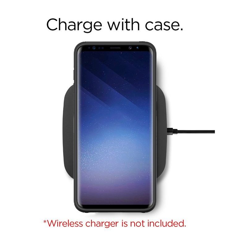 Plastic + TPU Hybrid Rugged Armor Protective Case for Samsung Galaxy S9+ G965 - Silver-9