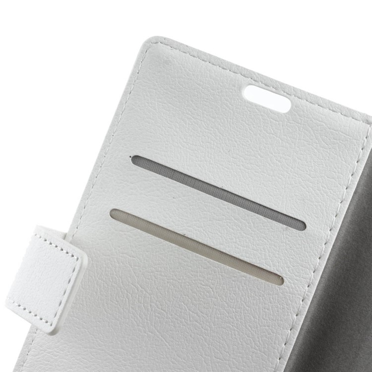 Wallet Leather Stand Cover for Samsung Galaxy J2 Pro 2018 - White-5