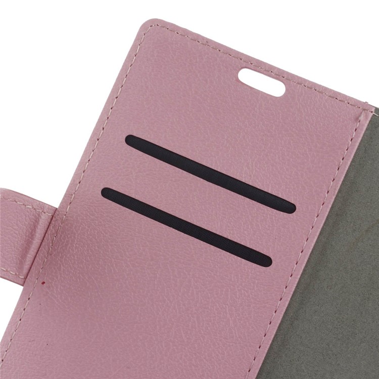 Leather Stand Case with Stand for Samsung Galaxy J2 Pro 2018 - Pink-3