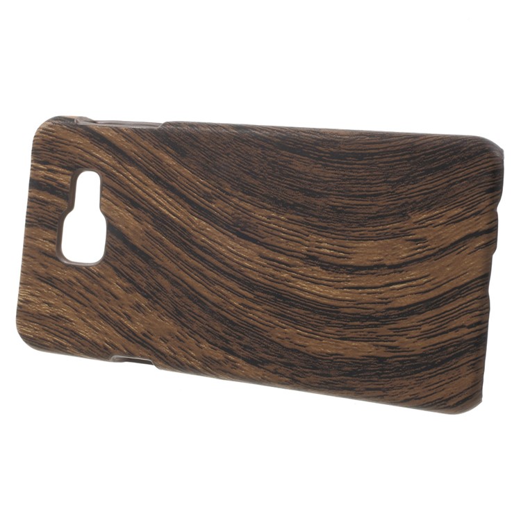 Wood Grain PU Leather Hard Back Case for Samsung Galaxy A3 SM-A310F (2016)-2