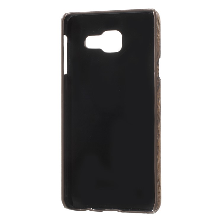 Wood Grain PU Leather Hard Back Case for Samsung Galaxy A3 SM-A310F (2016)-3