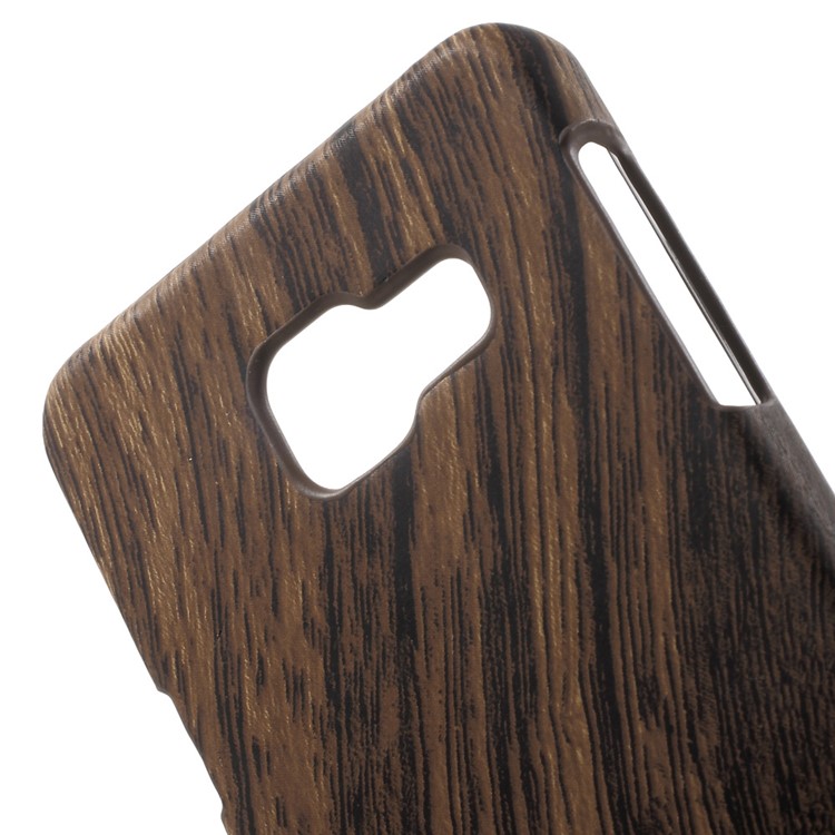 Wood Grain PU Leather Hard Back Case for Samsung Galaxy A3 SM-A310F (2016)-5
