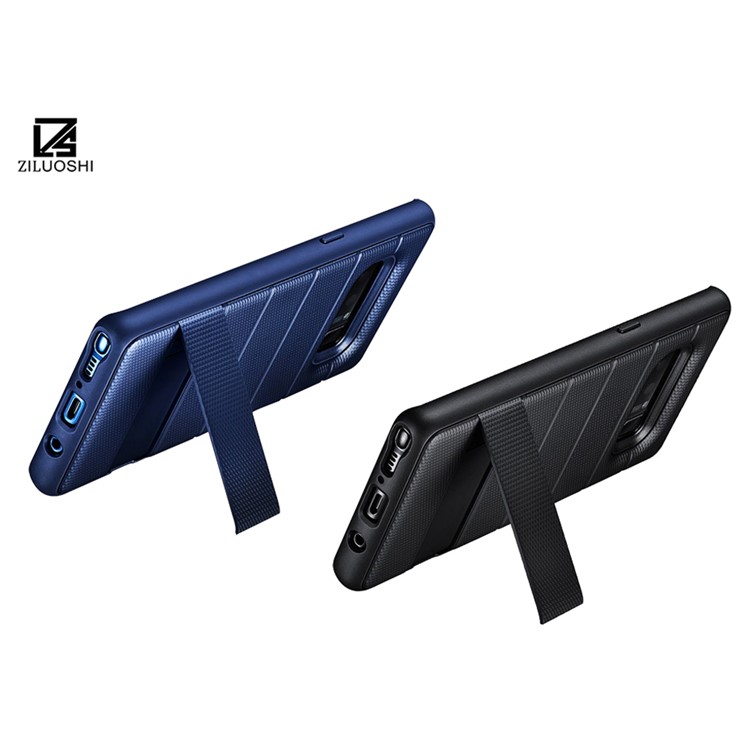 Cool Armor PC + TPU Hybrid Case with Invisible Kickstand for Samsung Galaxy Note 8 SM-N950 - Black-3