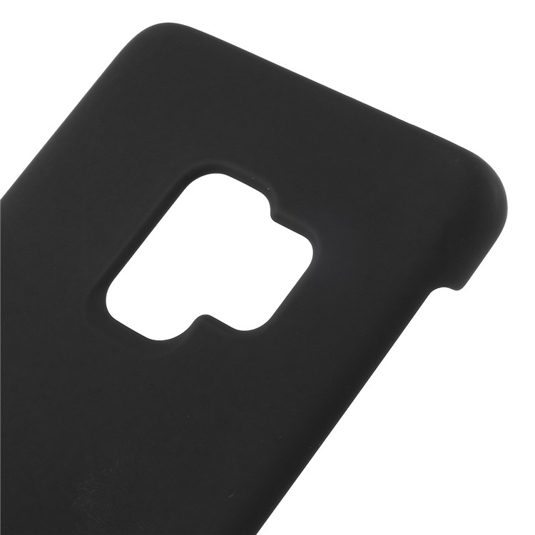 Rubberized Hard Plastic Back Cover for Samsung Galaxy S9 - Black-4