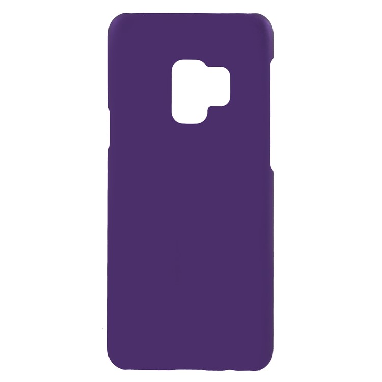 For Samsung Galaxy S9 Rubberized Hard Plastic Cellphone Case - Purple-1