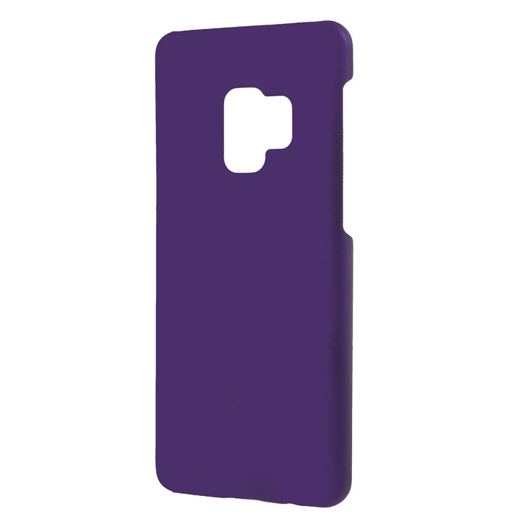 For Samsung Galaxy S9 Rubberized Hard Plastic Cellphone Case - Purple-2