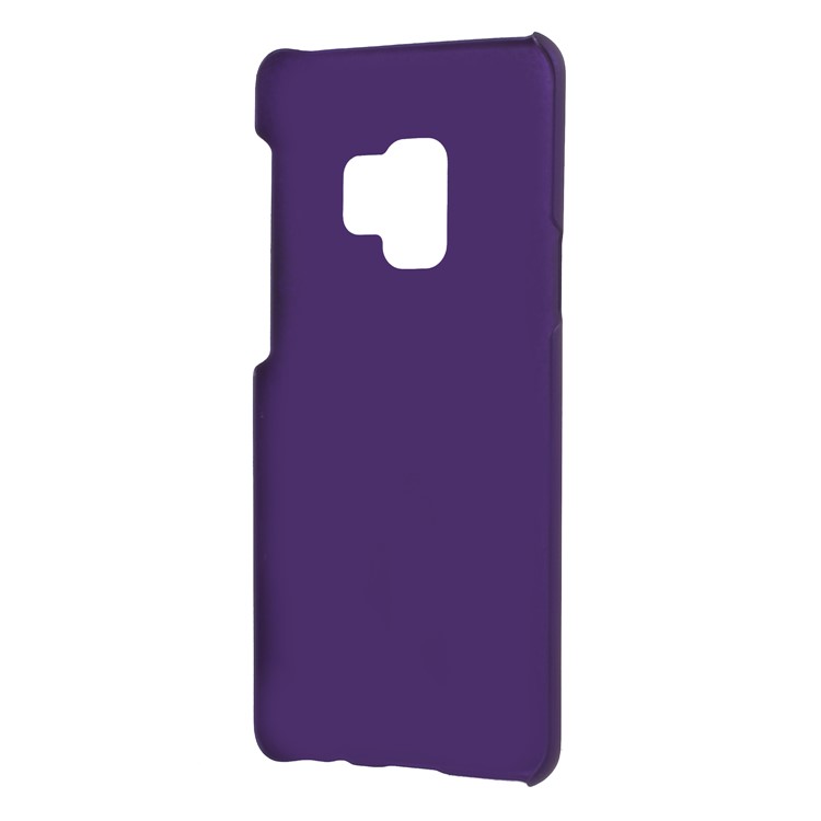 For Samsung Galaxy S9 Rubberized Hard Plastic Cellphone Case - Purple-3