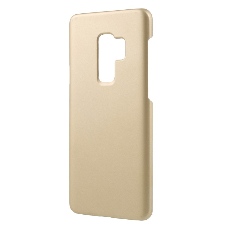 For Samsung Galaxy S9 Plus G965 Rubberized Hard Plastic Phone Shell - Gold-2