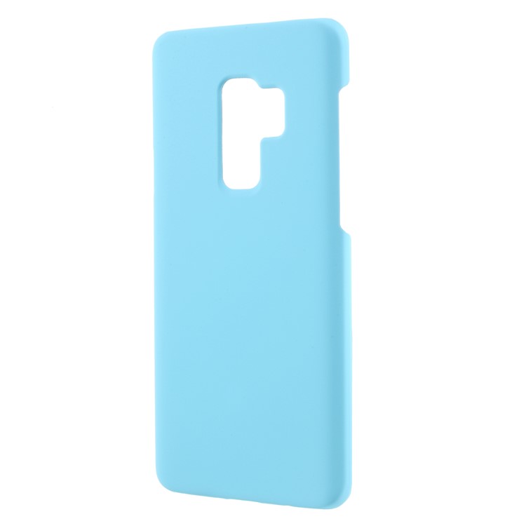 For Samsung Galaxy S9+ G965 Rubberized Hard Plastic Case Accessory - Baby Blue-2