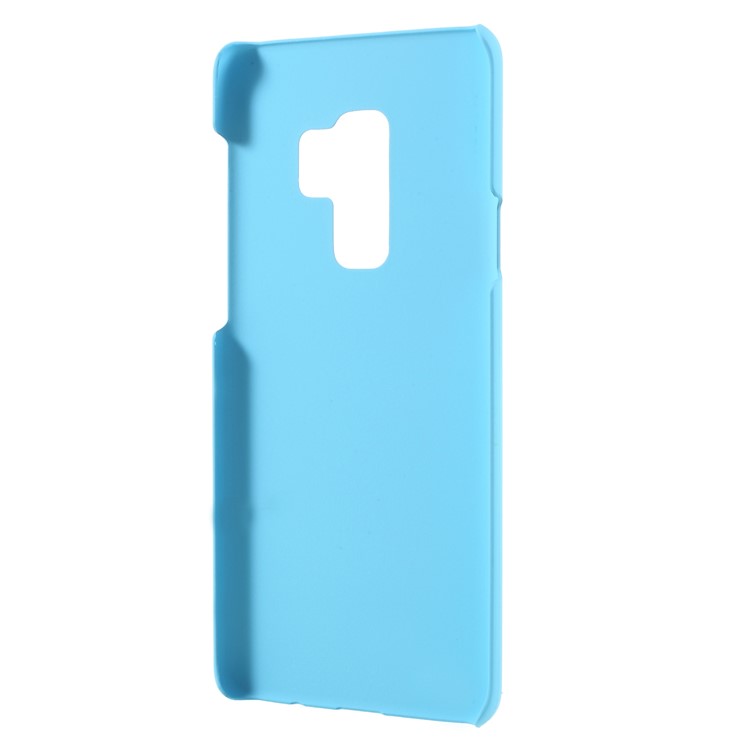 For Samsung Galaxy S9+ G965 Rubberized Hard Plastic Case Accessory - Baby Blue-3