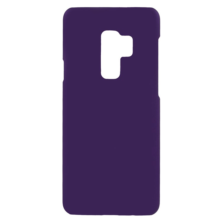 For Samsung Galaxy S9+ G965 Rubberized Hard Plastic Back Cover Protector - Purple-1