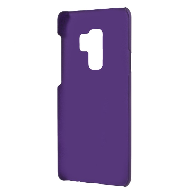 For Samsung Galaxy S9+ G965 Rubberized Hard Plastic Back Cover Protector - Purple-3