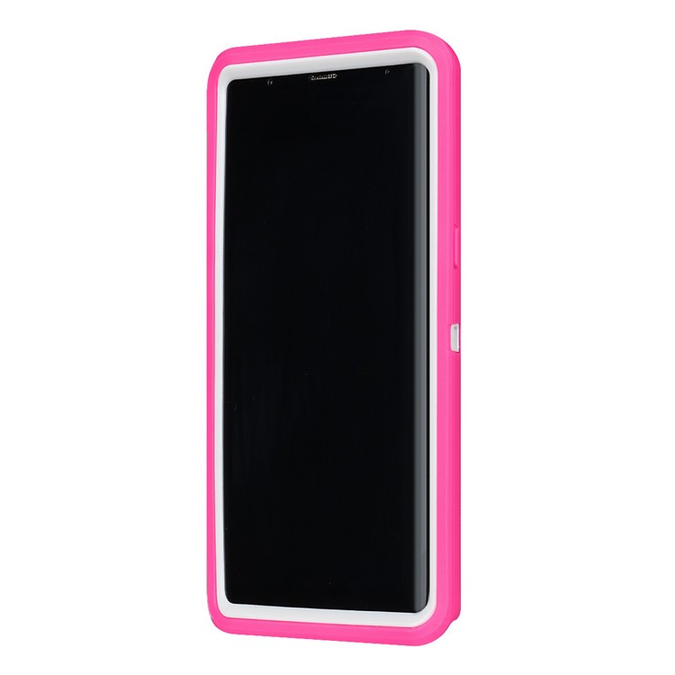 Rugged PC TPU Combo Kickstand Holster Phone Case for Samsung Galaxy Note 8 N950 - Rose-5