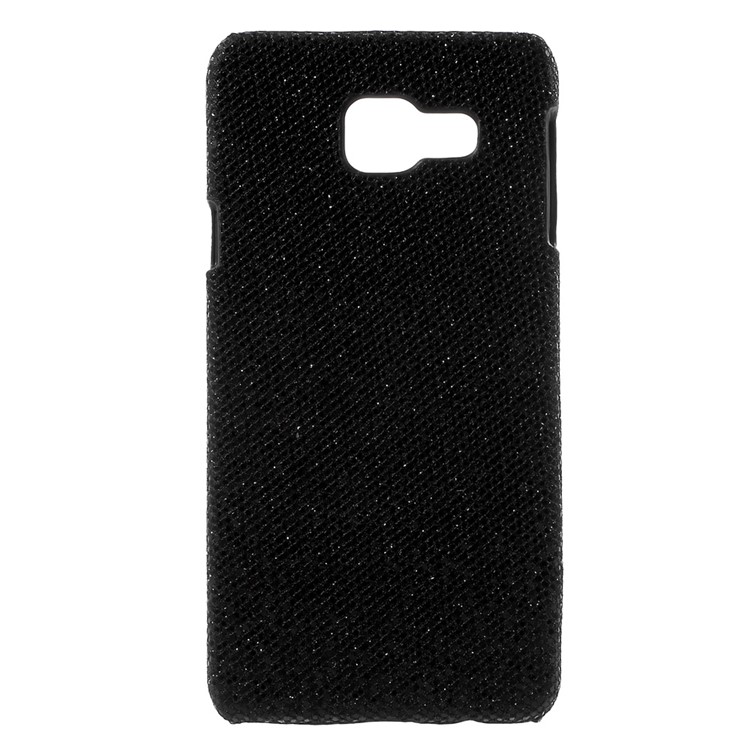Glitter Sequins Leather Skin PC Cover for Samsung Galaxy A3 SM-A310F (2016) - Black-1