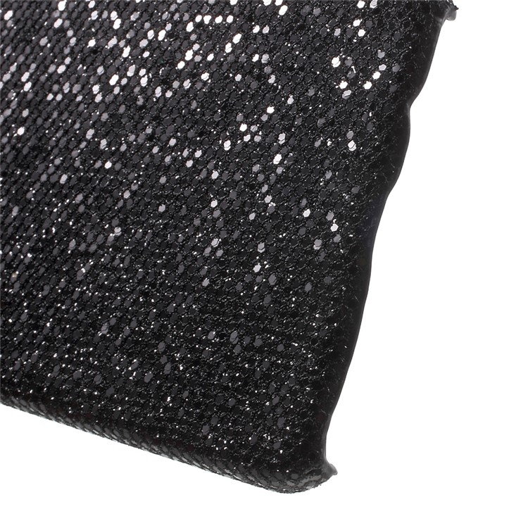 Glitter Sequins Leather Skin PC Cover for Samsung Galaxy A3 SM-A310F (2016) - Black-4