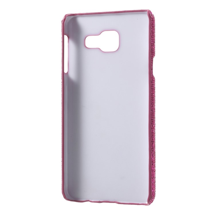 Glitter Sequins Leather Coated PC Shell for Samsung Galaxy A3 SM-A310F (2016) - Rose-3