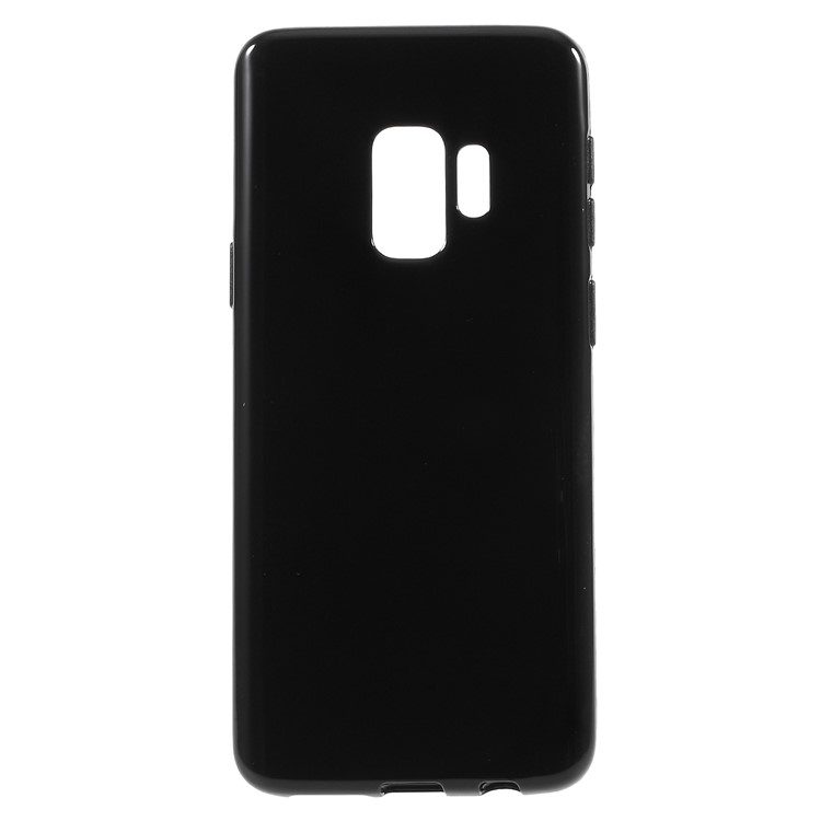 Flexible TPU Protection Phone Case with Non-slip Inner for Samsung Galaxy S9 - Black-1